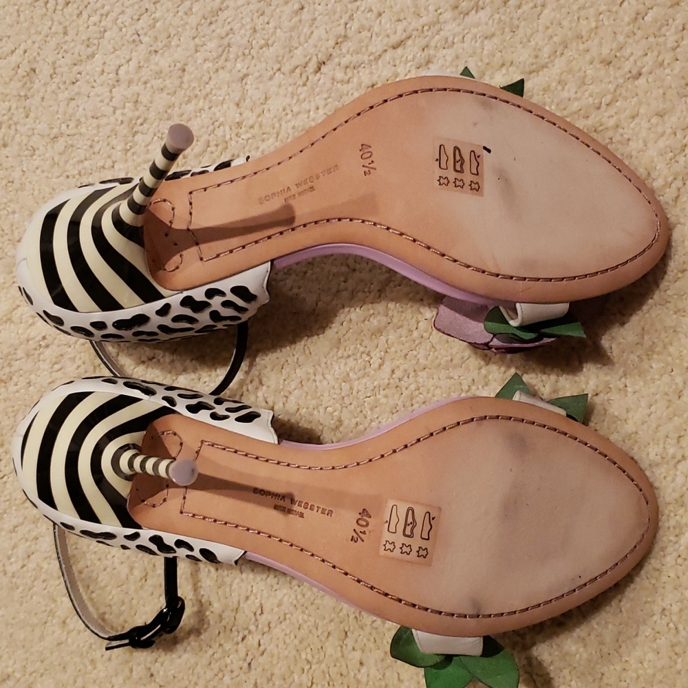 Sophia Webster size 40 1/2 color multi 100% Authentic - Picture 9 of 11